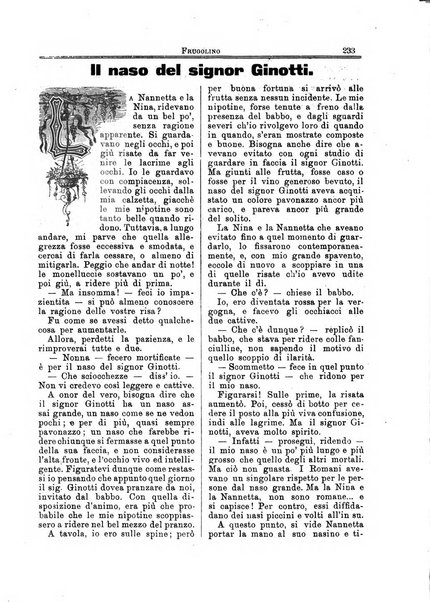 Frugolino giornale dei fanciulli