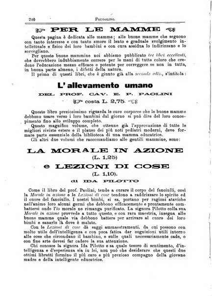 Frugolino giornale dei fanciulli