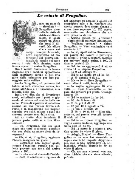 Frugolino giornale dei fanciulli