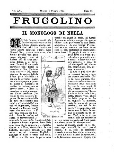 Frugolino giornale dei fanciulli