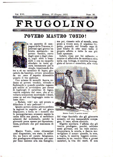 Frugolino giornale dei fanciulli