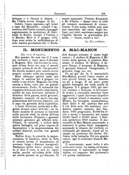 Frugolino giornale dei fanciulli