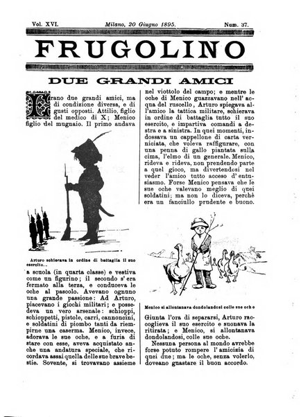 Frugolino giornale dei fanciulli