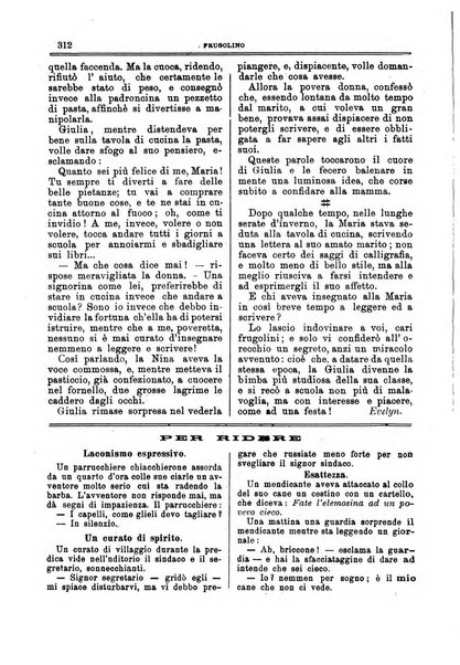 Frugolino giornale dei fanciulli