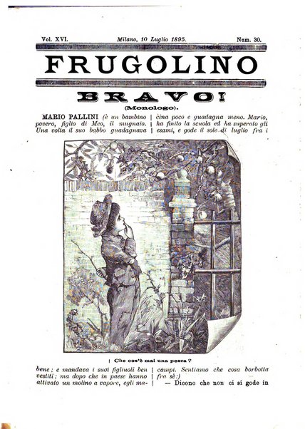 Frugolino giornale dei fanciulli