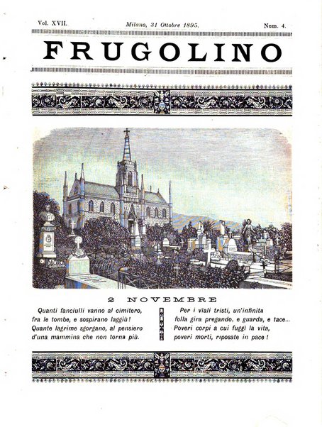 Frugolino giornale dei fanciulli