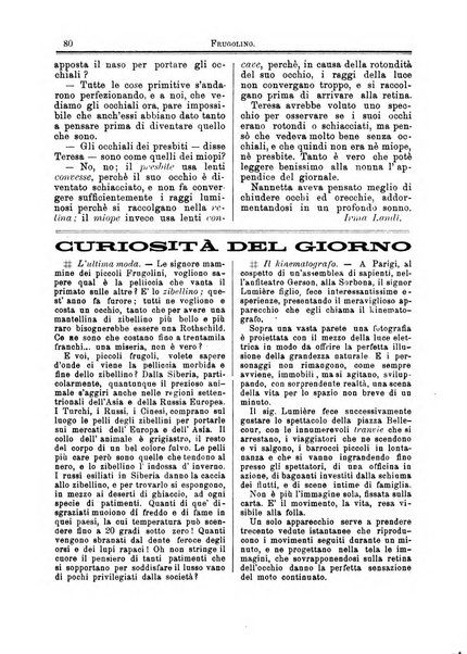 Frugolino giornale dei fanciulli