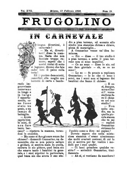 Frugolino giornale dei fanciulli