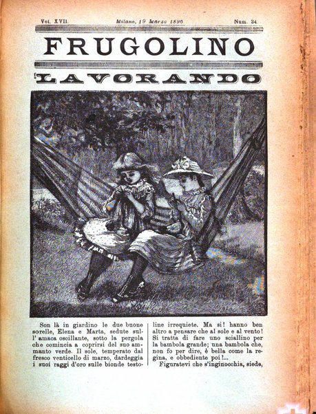 Frugolino giornale dei fanciulli