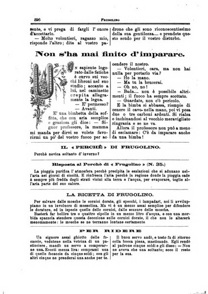 Frugolino giornale dei fanciulli