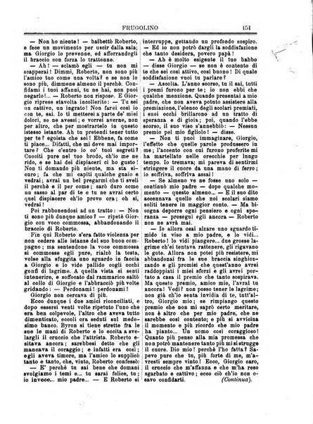 Frugolino giornale dei fanciulli