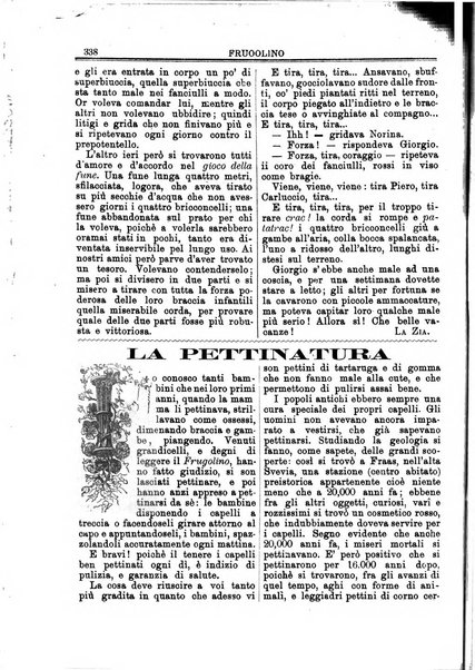 Frugolino giornale dei fanciulli