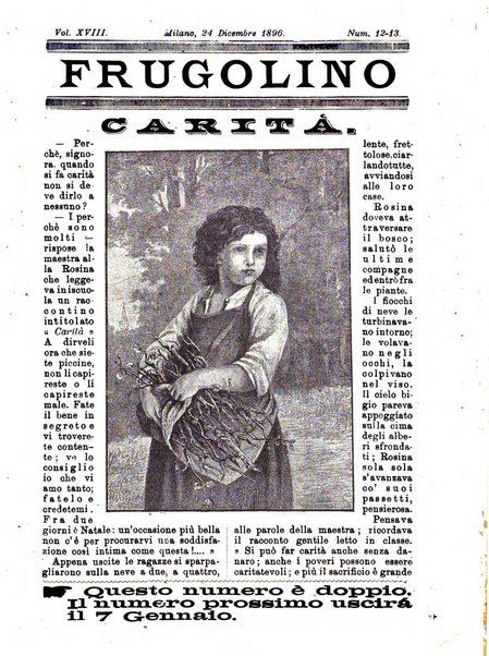 Frugolino giornale dei fanciulli