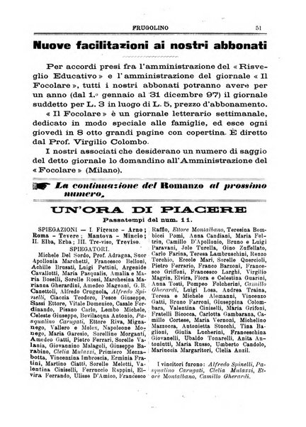 Frugolino giornale dei fanciulli