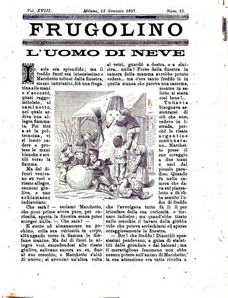 Frugolino giornale dei fanciulli