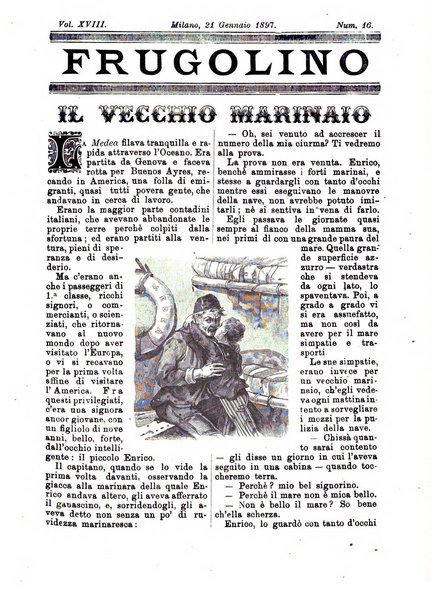 Frugolino giornale dei fanciulli