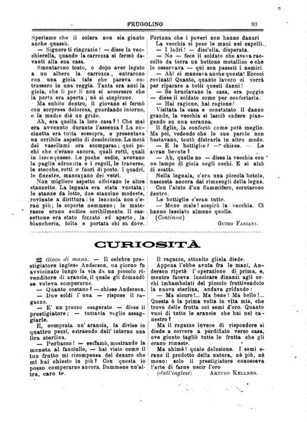 Frugolino giornale dei fanciulli