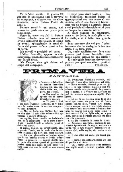 Frugolino giornale dei fanciulli