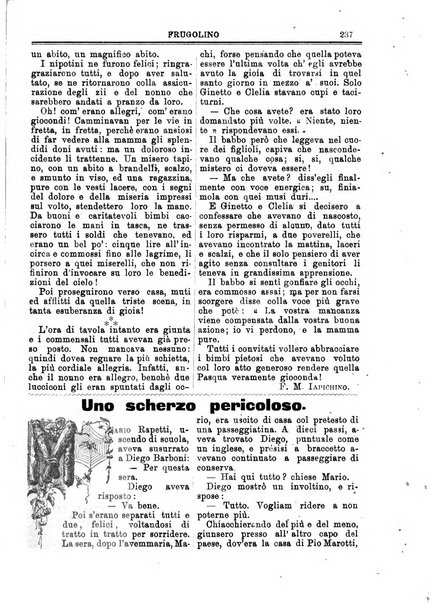 Frugolino giornale dei fanciulli