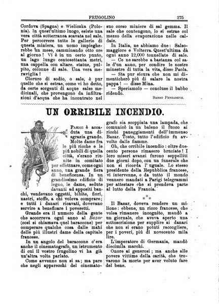 Frugolino giornale dei fanciulli