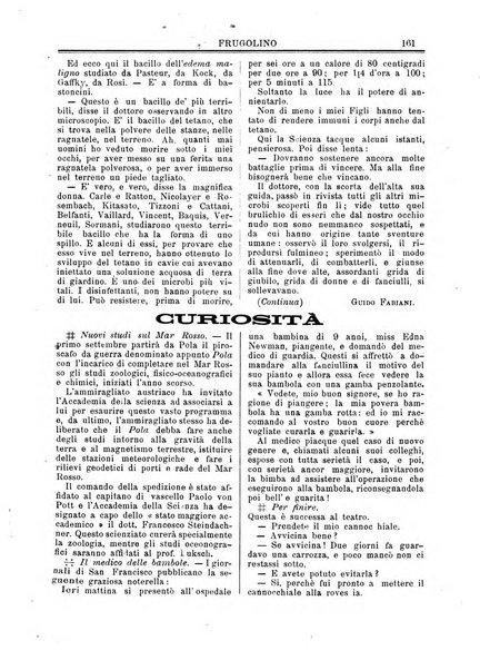 Frugolino giornale dei fanciulli