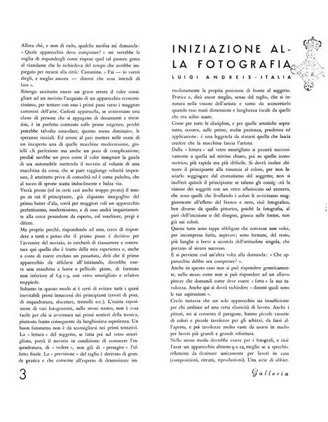 Galleria rassegna mensile internazionale d'arte fotografica