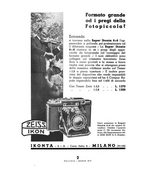 Galleria rassegna mensile internazionale d'arte fotografica