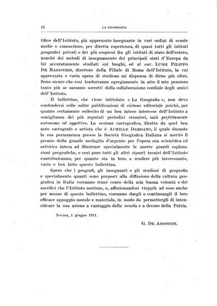 La geografia comunicazioni dell'Istituto geografico De Agostini