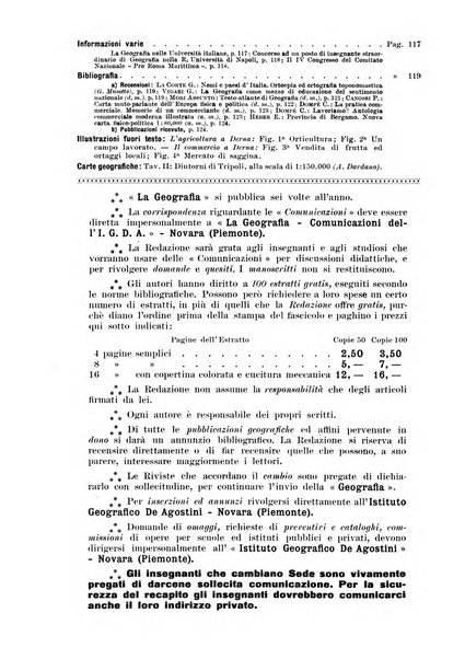 La geografia comunicazioni dell'Istituto geografico De Agostini