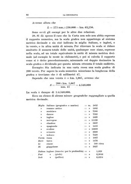 La geografia comunicazioni dell'Istituto geografico De Agostini