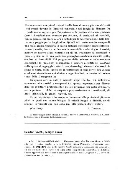 La geografia comunicazioni dell'Istituto geografico De Agostini