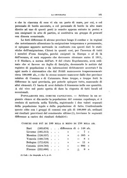 La geografia comunicazioni dell'Istituto geografico De Agostini