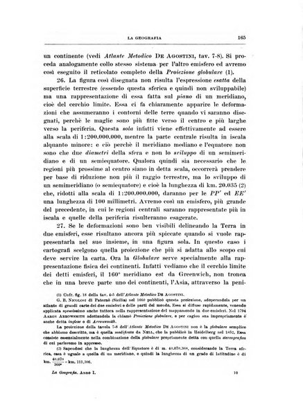 La geografia comunicazioni dell'Istituto geografico De Agostini