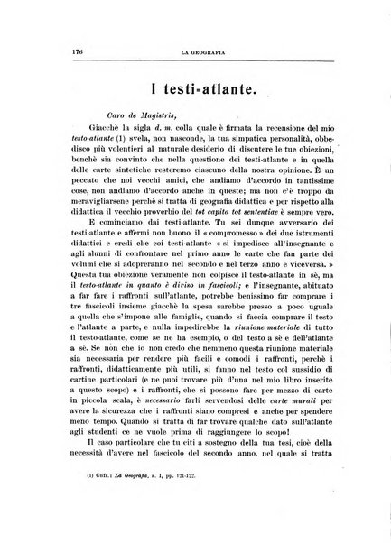 La geografia comunicazioni dell'Istituto geografico De Agostini