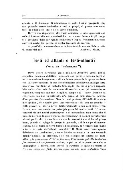 La geografia comunicazioni dell'Istituto geografico De Agostini