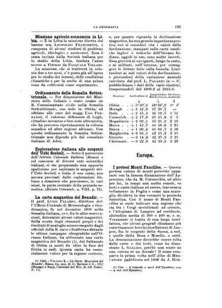 La geografia comunicazioni dell'Istituto geografico De Agostini