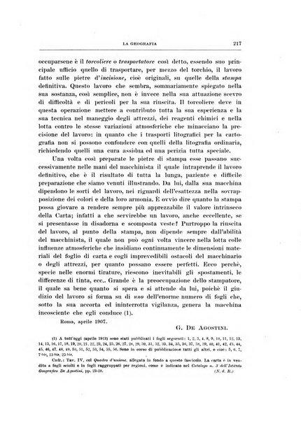 La geografia comunicazioni dell'Istituto geografico De Agostini