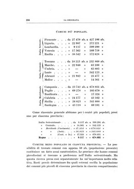 La geografia comunicazioni dell'Istituto geografico De Agostini