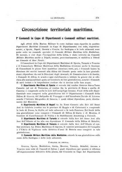 La geografia comunicazioni dell'Istituto geografico De Agostini