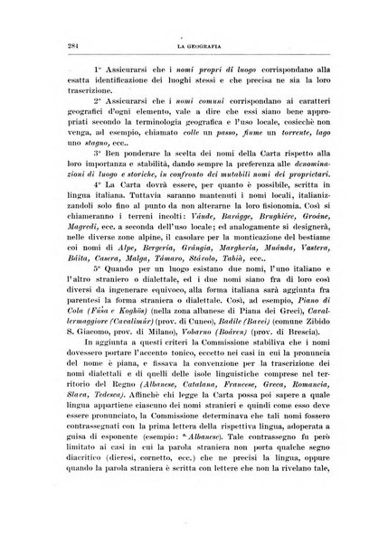 La geografia comunicazioni dell'Istituto geografico De Agostini