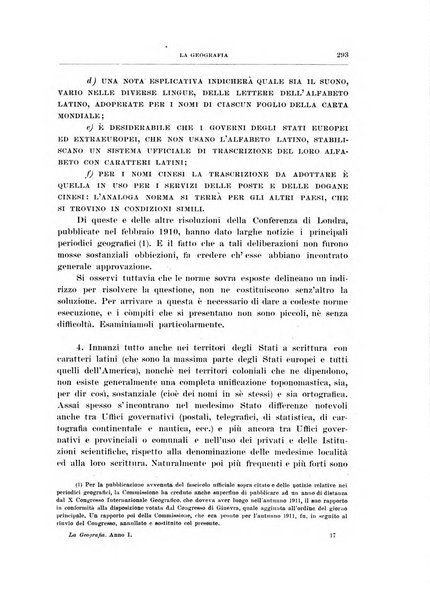 La geografia comunicazioni dell'Istituto geografico De Agostini