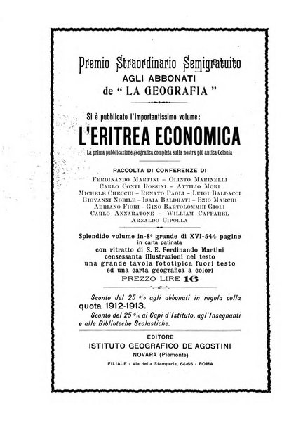 La geografia comunicazioni dell'Istituto geografico De Agostini