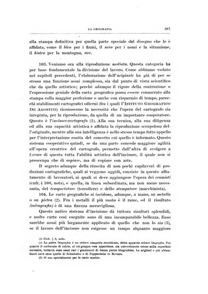 La geografia comunicazioni dell'Istituto geografico De Agostini