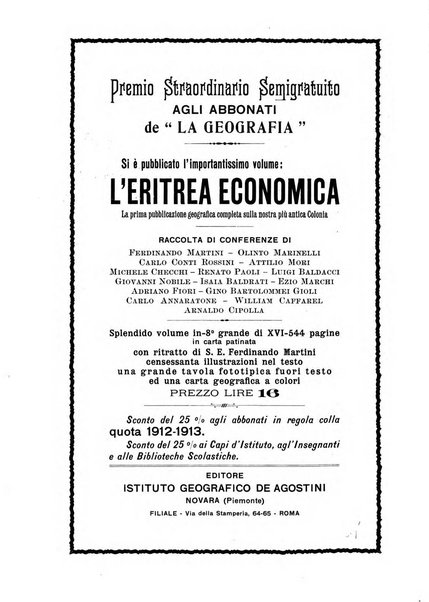 La geografia comunicazioni dell'Istituto geografico De Agostini