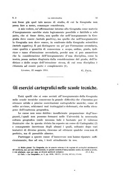 La geografia comunicazioni dell'Istituto geografico De Agostini