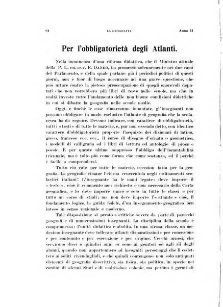 La geografia comunicazioni dell'Istituto geografico De Agostini