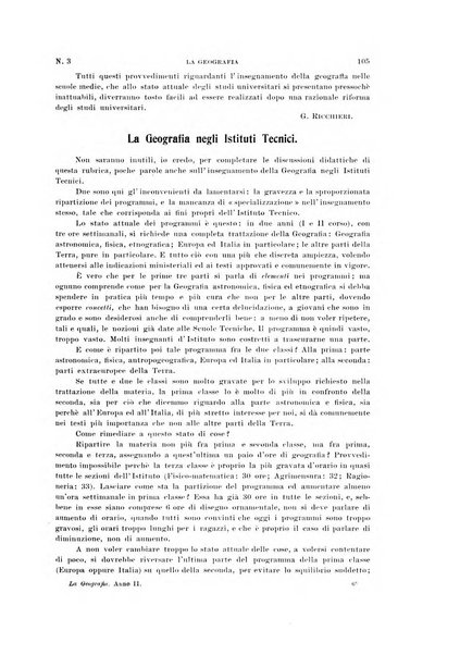 La geografia comunicazioni dell'Istituto geografico De Agostini