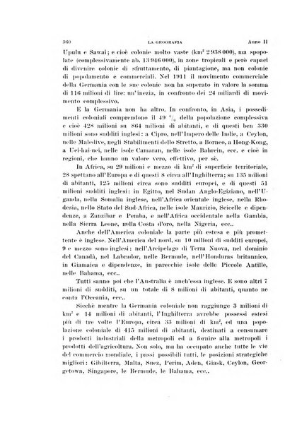 La geografia comunicazioni dell'Istituto geografico De Agostini