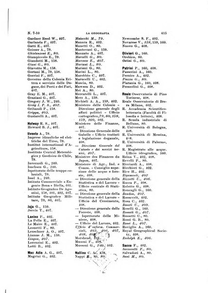 La geografia comunicazioni dell'Istituto geografico De Agostini