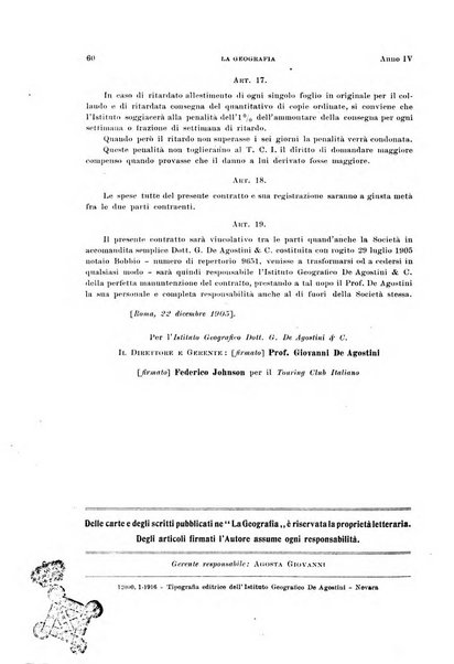 La geografia comunicazioni dell'Istituto geografico De Agostini